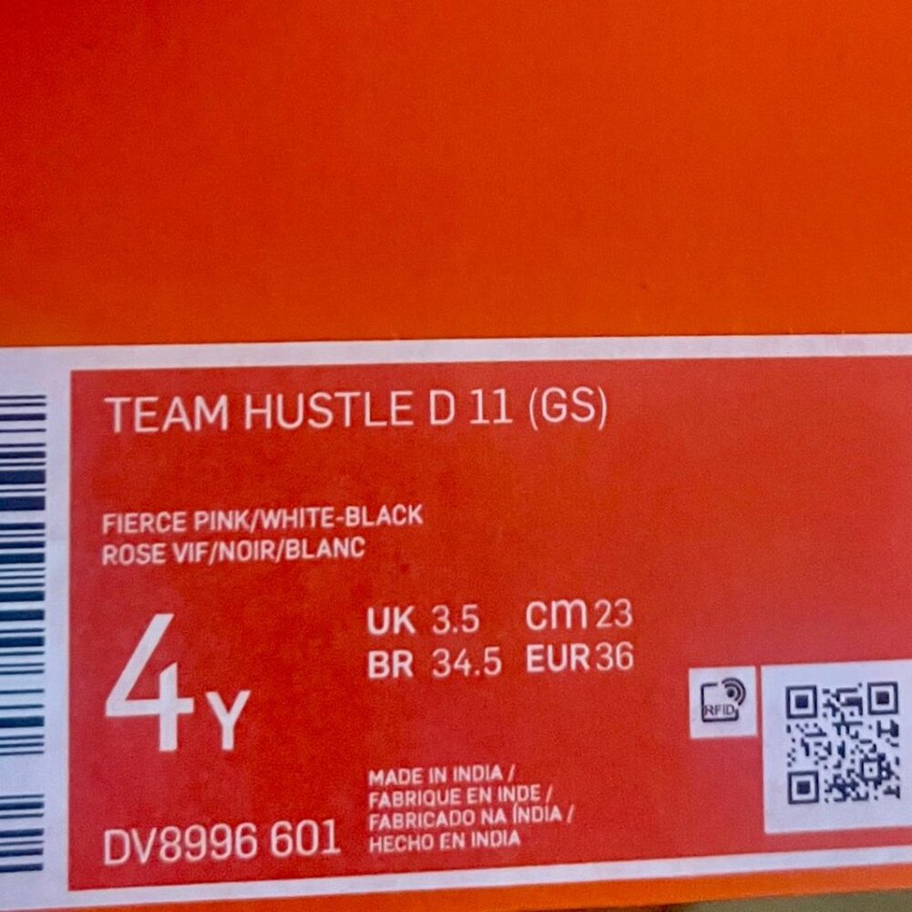 Nike Team Hustle D 11 - Pink - Picture 4 of 4